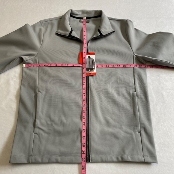 32 Degrees Heat Men's Full Zip Jacket, Gray, Medium NWT - Picture 10 of 16